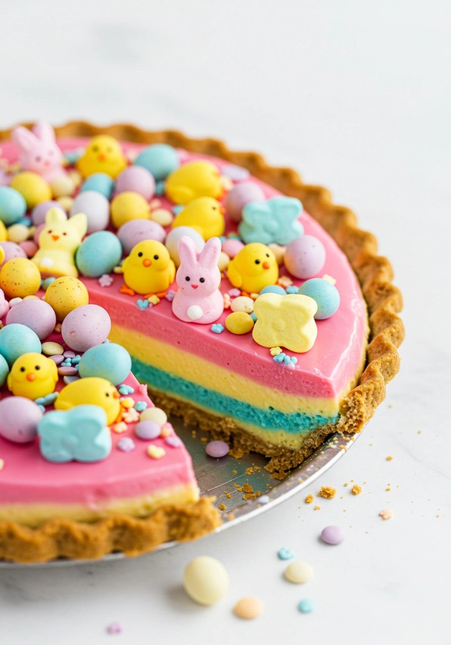 Easter Jell-O Pie - secondary view